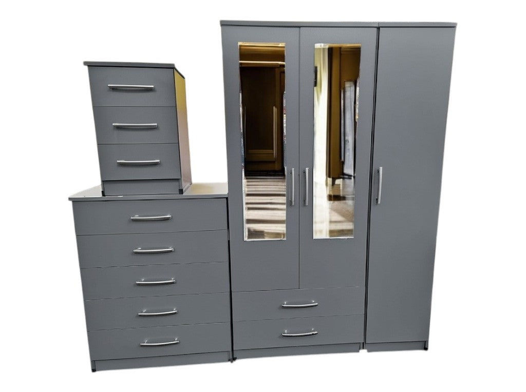 3Pc Assembled Bedroom Set