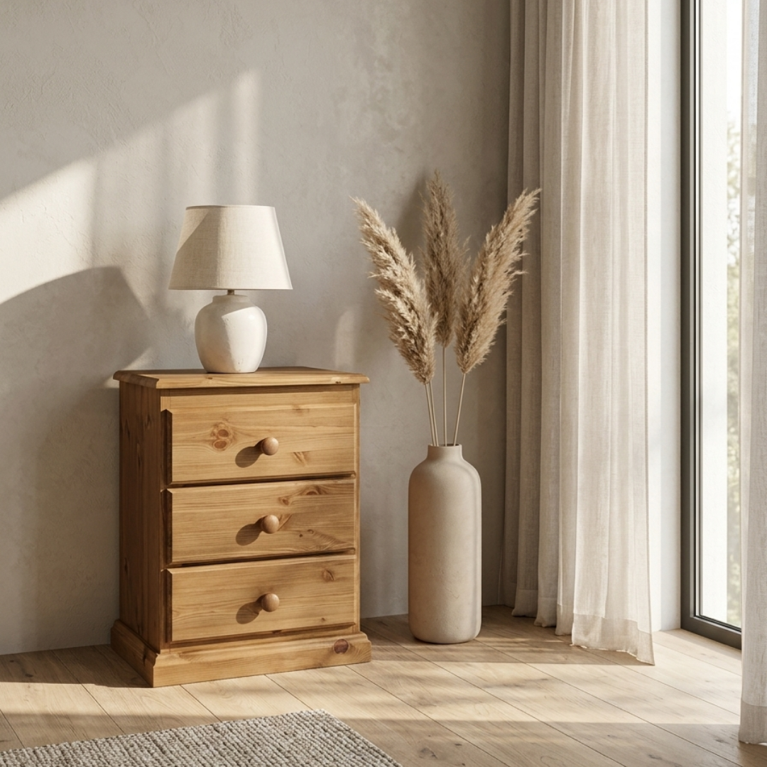 Kensington Pine Bedside