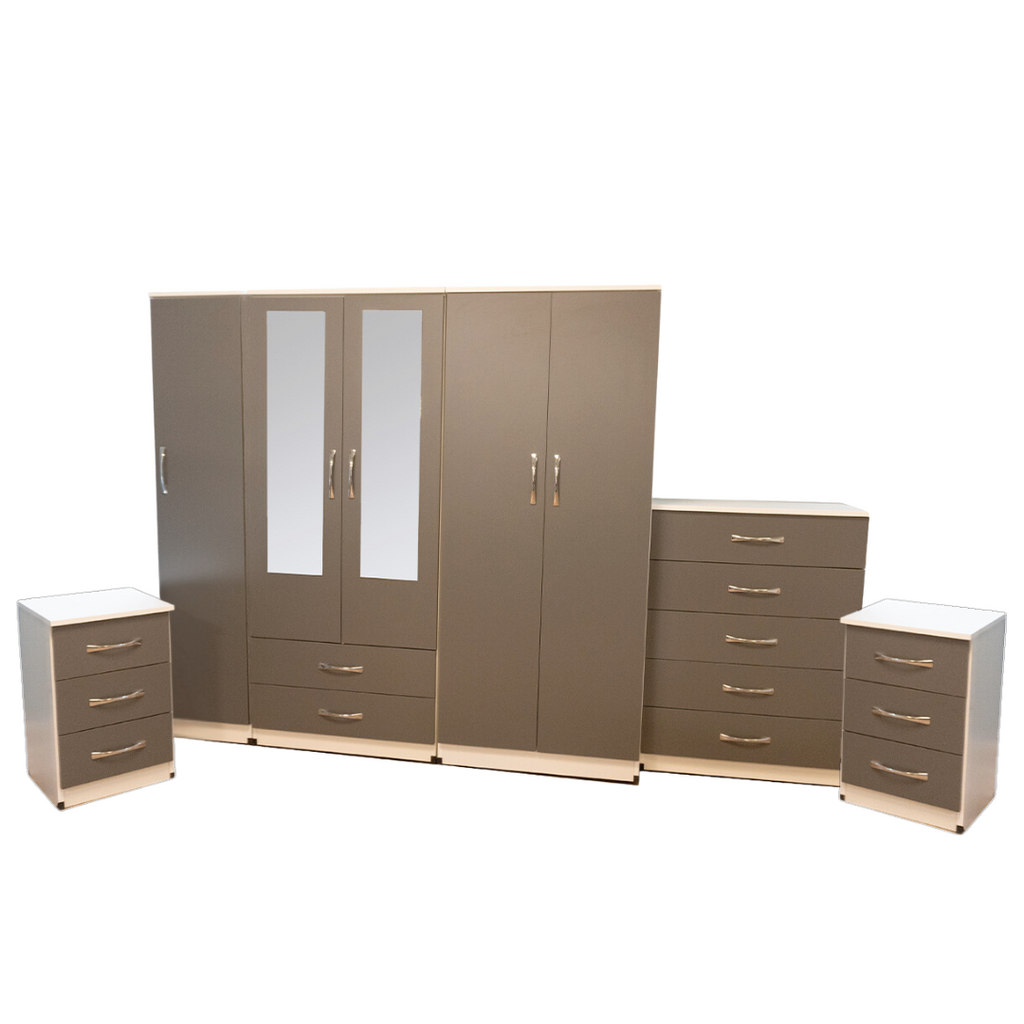 4 Pc Assembled Bedroom Set